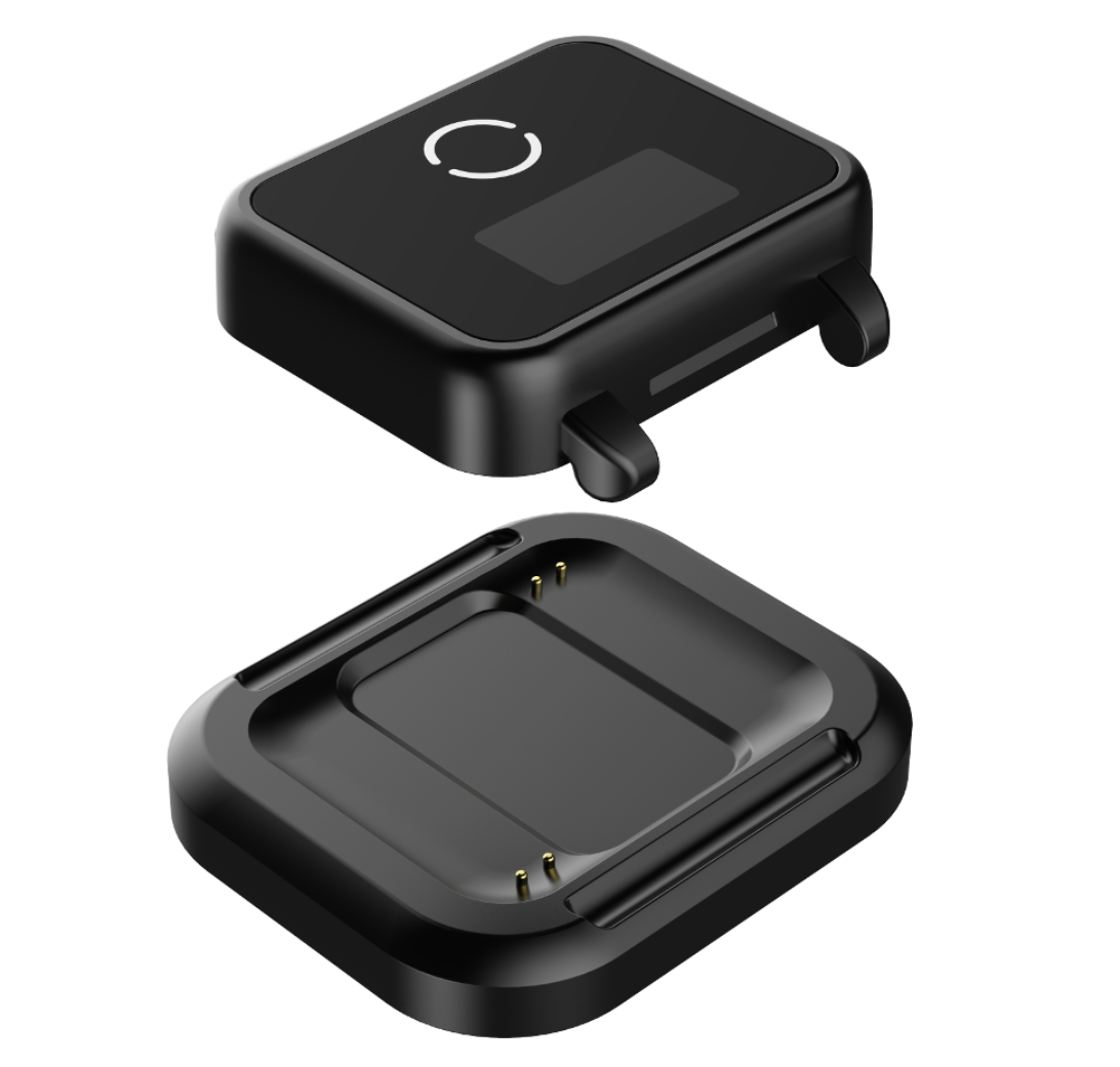 Cori device aligning with charging base